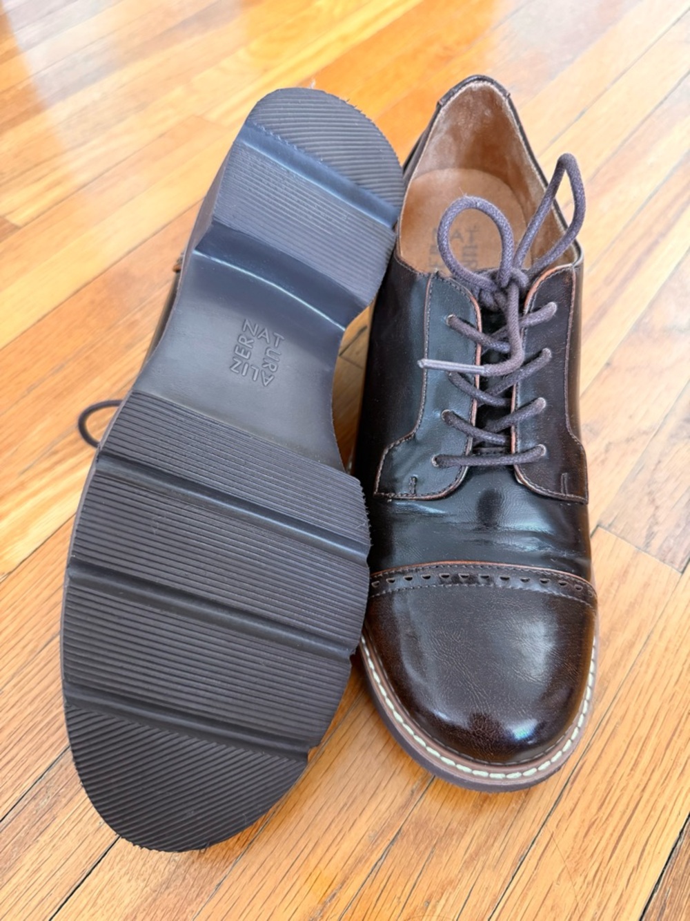 Naturalizer Cabaret Lace-Up Platform Oxford
